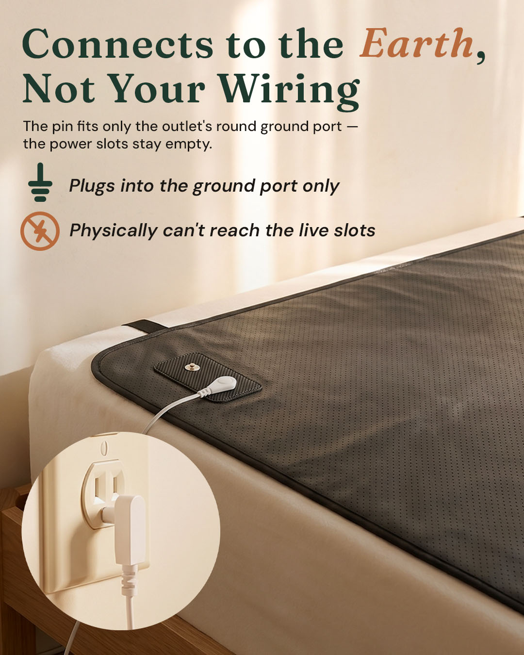 Ohm Standard™ Grounding Mattress Cover