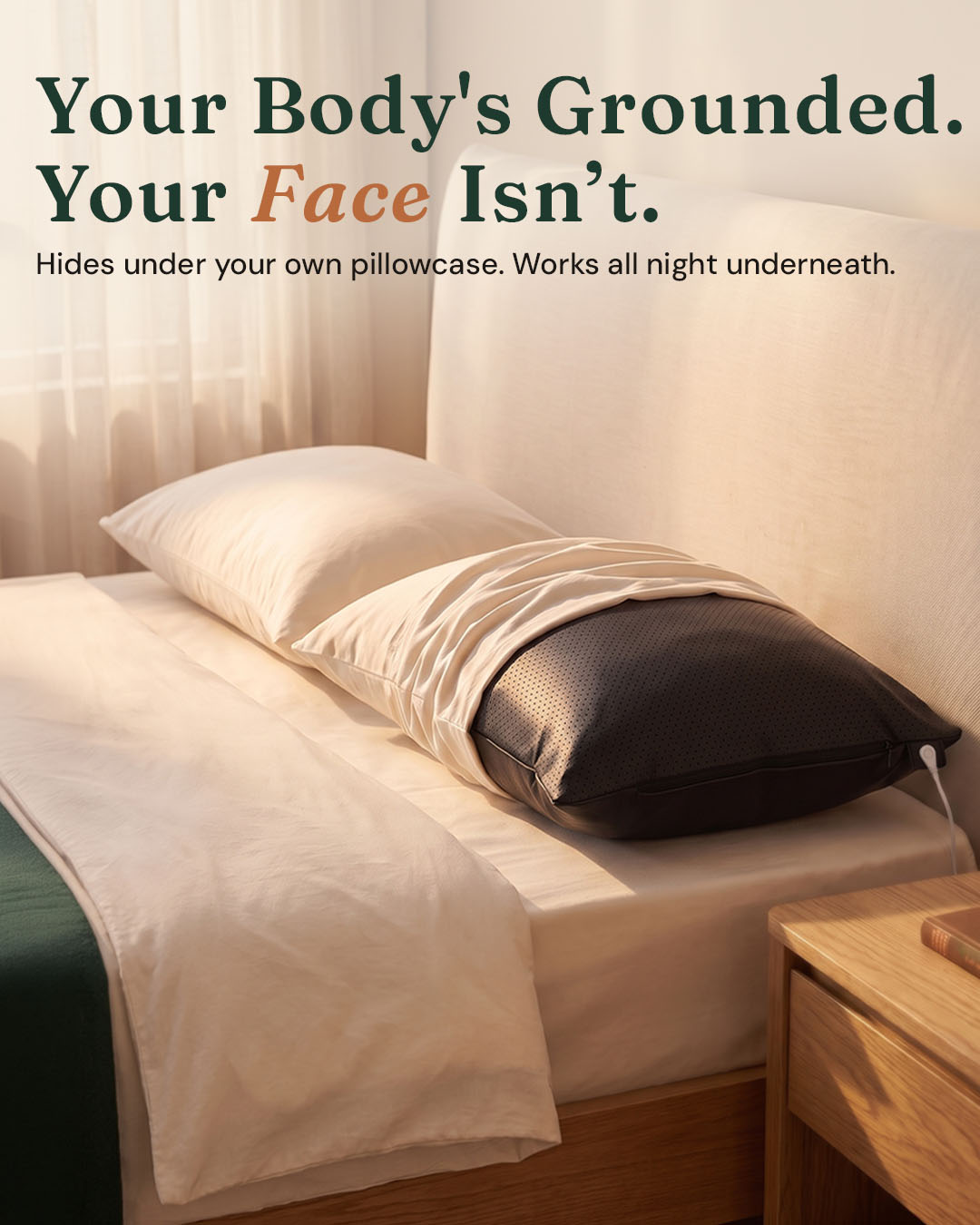 Ohm Standard™ Grounding Pillowcase