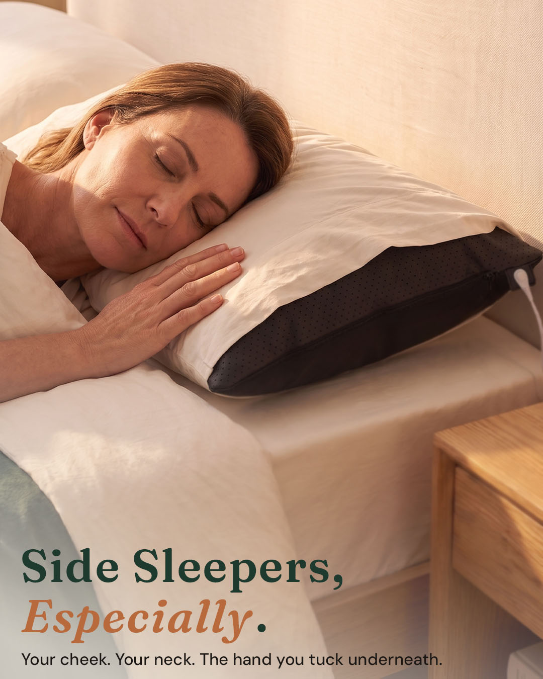 Ohm Standard™ Grounding Pillowcase